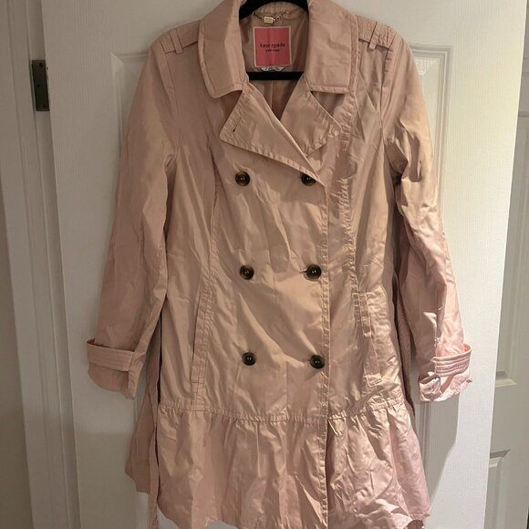 Kate Spade pink coat - Picture 2 of 4
